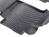 3x Floor Mats Liners Kit fit for Nissan Frontier Crew Cab 2022 2023 2024 TPE Rubber 84549232