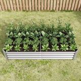 ZNTS Raised Garden Bed Outdoor, 6×3×1ft , Metal Raised Rectangle Planter Beds for Plants, Vegetables, and 57393936