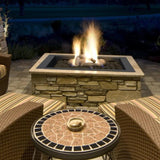 ZNTS 36" x 36" Square Fire Pit Ring 67317883