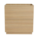 30" Bathroom Vanities without Sink, Modern Undermount Bathroom Sink Cabinet with Double drawer, W1972P188250