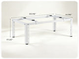 Adjustable Mini Split Ground Stand, 400 lbs Heavy Duty AC Condenser Stand for 900036000 BTU 53186987