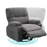 Recliner chair,360 degree rotating swing single sofa chair, equipped with soft cushion and backrest, W1521P265833