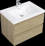 30" Floating Bathroom Vanity with Sink, Modern Wall-Mounted Bathroom Storage Vanity Cabinet with W1573P152696