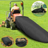 Lawn Tractor Leaf Bag - 54 Cubic Foot Standard Leaf Bag - 112-inch Opening for 2 Bag Material 26577657