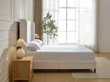 Harper Tall Headboard Upholstered Bed / 54" High Headboard / Elegant Simplicity / No Box Spring B083P227898