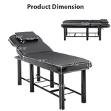 Professioanl Massage Table , Backrest Adjustable, Removable Headrest, Bottom Shelf Storage , Memory W1422P250587
