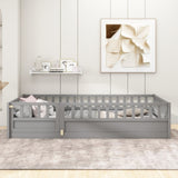 Twin Size Floor, integral construction with super high security barrier, door, children's floor W1858P164941