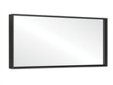40x30inch Glossy Black Bathrooms For Wall Rectangle Vanity Corner Hangs Farmhouse W2091125788