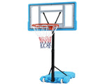 PVC Transparent Board Basket Frame Adjustable 115-135cm Poolside 91594424