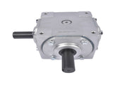40 HP Right Angle Bevel Gearbox with 2 Keyed Shafts CW/CW 11 19455-SR-KW-KW-GR 61881872
