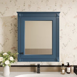 24'' x 27'' Wall Mounted Bathroom Storage Cabinet with Mirror, Medicine Cabinet with Height N710P195492C