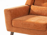 Modern Chenille Arms for Living Room,Upholstered Mordern Armchair,Comfy Soft Padded Lounge 48096083