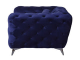 Atronia Blue Velvet Loveseat B2726P280174