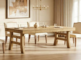 63 Inch Farmhouse Dining Table for 4 to 6 People, Kitchen Dinner Table 20476918