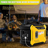 Super quiet Inverter Generator 2000w portable generator, 79.7cc ultra light EPA compliant W46547411