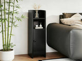 Slim Freestanding Bathroom Storage Cabinet, Narrow Floor Organizer with Open Shelves & Adjustable 29422752