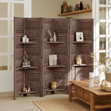 Tall Wood Privacy Screen Room Divider 56274944