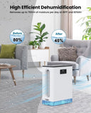 ZNTS BIZEWO Dehumidifier for Home, 101 oz Water Tank, Dehumidifiers for Basement, Bathroom, 12776999