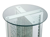 Nysa Mirrored & Faux Crystals End Table B2726P446707