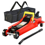 Floor Jack, 2 Ton Low Profile Floor Jack, Heav yDuty Steel Racing Floor Jack with Single Piston 40758372