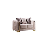 Modern Style Loveseat in Beige same as B009141288 G150109215