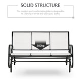Outdoor courtyard seats for 3 people 86339202