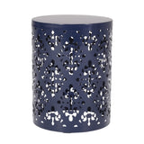 Outdoor Metal end Table -Large 73605.00NBLU