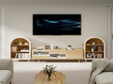 Arched Small Bookcase,Arched Storage Cabinet,Wooden Modern Arched Top Bookshelf 3 Shelves,White W2557P331018
