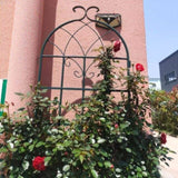 2 Pack Metal Garden Trellis 86.7" x 19.7" Rustproof Trellis for Climbing Plants Outdoor Flower W158681071