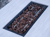 44" W x 25" H Outdoor Patio Propane Gas Fire Pit Table - 50,000 BTU High-temperature-resistant W2691P231636