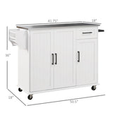 Kitchen Cart/Storage cabinet -White 22816924