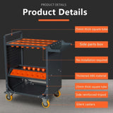 grey Tool Cart CNC Tool Cart CAT40 tool trolley BT40 cnc tool holder CNC machine tool service W2612P295402