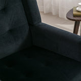 Modern Soft Velvet Material Ergonomics Accent Chair Living Room Chair Bedroom Chair Home Chair With W676P313948