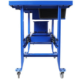 Premium Tear Down Table and 3.5Gallon Part Washer,Mobile Parts Washer,Cabinet parts washer with 110v W465P266867