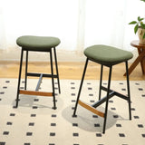 Modern Set of 2 Bar Stools Comfortable & Stylish Counter Height and Bar Height Bar Stools,Soft W2105P145997
