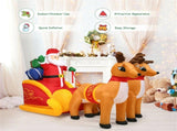 7.5 Feet Christmas Decoration Waterproof Outdoor Inflatable Santa 62345564