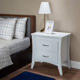 Babb White Finish Accent Table B2726P288771