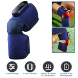 Cordless Knee Massager Heated Knee Brace Wrap Electric Knee Heating Pad with 5-Level Heating 3-Level 58243632