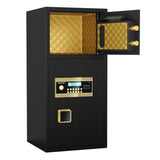 ZNTS Large Double-door Coin-operated Safe,Digital Security Safe with Fireproof and Waterproof Bag,5.0 W1779P180734