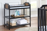 Brees Changing Table Black/Brownstone B022P204826