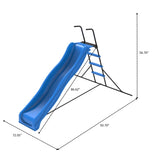 ZNTS XSL003 2.2M kids plastic slide Freestanding playground equipment children plastic slide kids W1711P178863