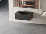 30'' Floating Bathroom Vanity with Sink, Wall-Mounted Striped Bathroom Storage Cabinet with W1573P265196