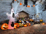 11.8 FT Halloween Inflatables Ghost Spider Pumpkin Outdoor Decorations, Scary Halloween Giant Blow 28302150