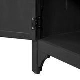 U_Style Designed Storage Cabinet Sideboard with MDFPine veneer , Adjustable Shelves, Suitable for N711P283696B