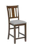 Dining Room Furniture Counter Height Chairs Set for 4, Kitchen Chair with Padded Seat, Walnut W1998126394