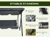 3-Seat Outdoor Patio Swing Chair 44764473