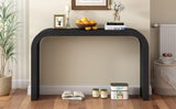 Mirod Modern Minimalist Console Table,Elegant Versatile Design,Perfect for Living Room, Hallway, N760P221056B