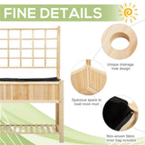 Wooden PlanterFlower shelf,Wood Planter Box,Wooden Garden Box 24015796