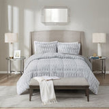 King/Cal King Back Print Long Fur Comforter Mini Set B03597195