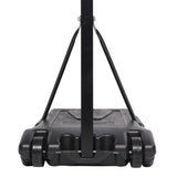 HY-B064S Portable Movable Swimming Pool PVC Transparent Backboard Basketball Stand 91694053